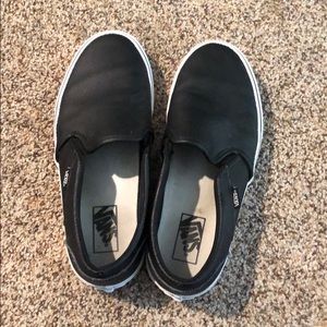 Women’s shoes Gentle used black vans